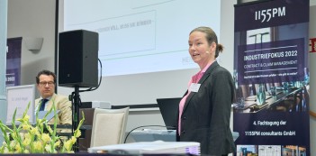 Vortrag&bdquo;Verhandlungen gewinnen &ndash; die geheimen Botschaften des K&ouml;rpers und der Stimme.&ldquo; Urheber des Fotos: Nicolas Det. Alle Nutzungsrechte bezahlt durch die 1155PM consultants GmbH