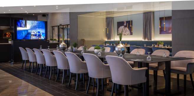 Tagungsort INDUSTRIEFOKUS 2019: Contract & Claim Management. Bild: Mit freundlicher Genehmigung des Radisson Blu Hotels K&ouml;ln (Messe Deutz)