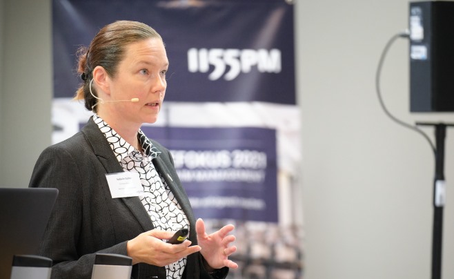 Isabelle Göllner. Hensoldt Sensors GmbH. Urheber: Bohei-Film. Alle Nutzungsrechte erworben durch die 1155PM consultants GmbH Isabelle Göllner. Hensoldt Sensors GmbH. Urheber: Bohei-Film. Alle Nutzungsrechte erworben durch die 1155PM consultants GmbH