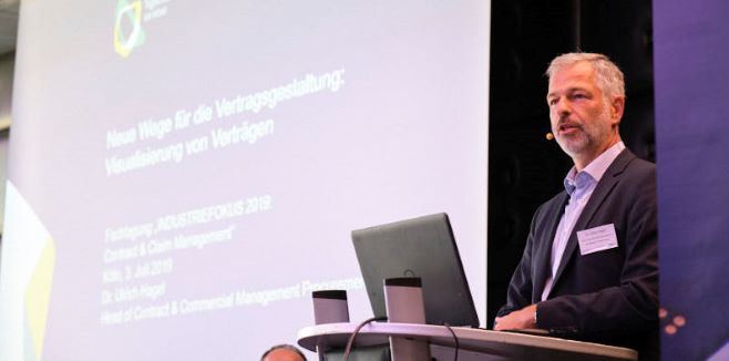 Vortrag Herr Dr. Ulrich Hagel (Alstom). "Schwert oder Gespräch? Das richtige Streitbeilegungsinstrument wählen." Urheber: Nicolas Det. Alle Rechte erworben durch die 1155PM consultants GmbH Vortrag Herr Dr. Ulrich Hagel (Alstom). "Schwert oder Gespräch? Das richtige Streitbeilegungsinstrument wählen." Urheber: Nicolas Det. Alle Rechte erworben durch die 1155PM consultants GmbH